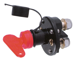 Interruttore Stacca Batteria Auto - Lega Zinco, 12V, Per Terminali 15.5-17mm